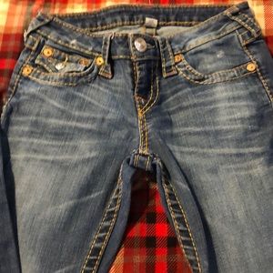 True religion blue jeans